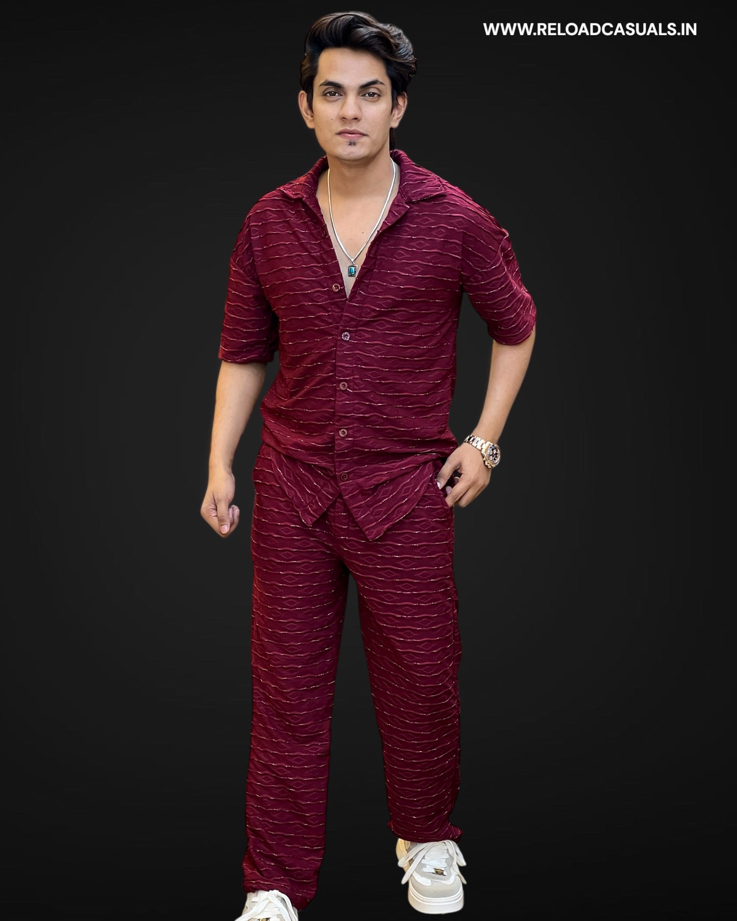 Shadow Stripe Edition Full Track Suit - Combo