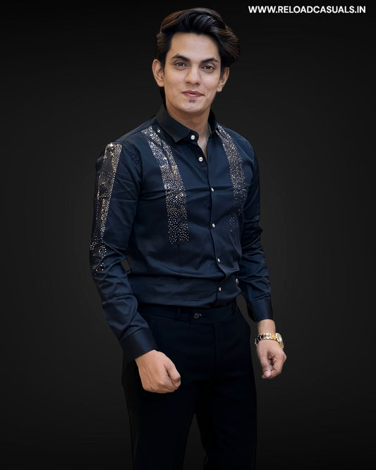 Hand Stripe Designer Shirt