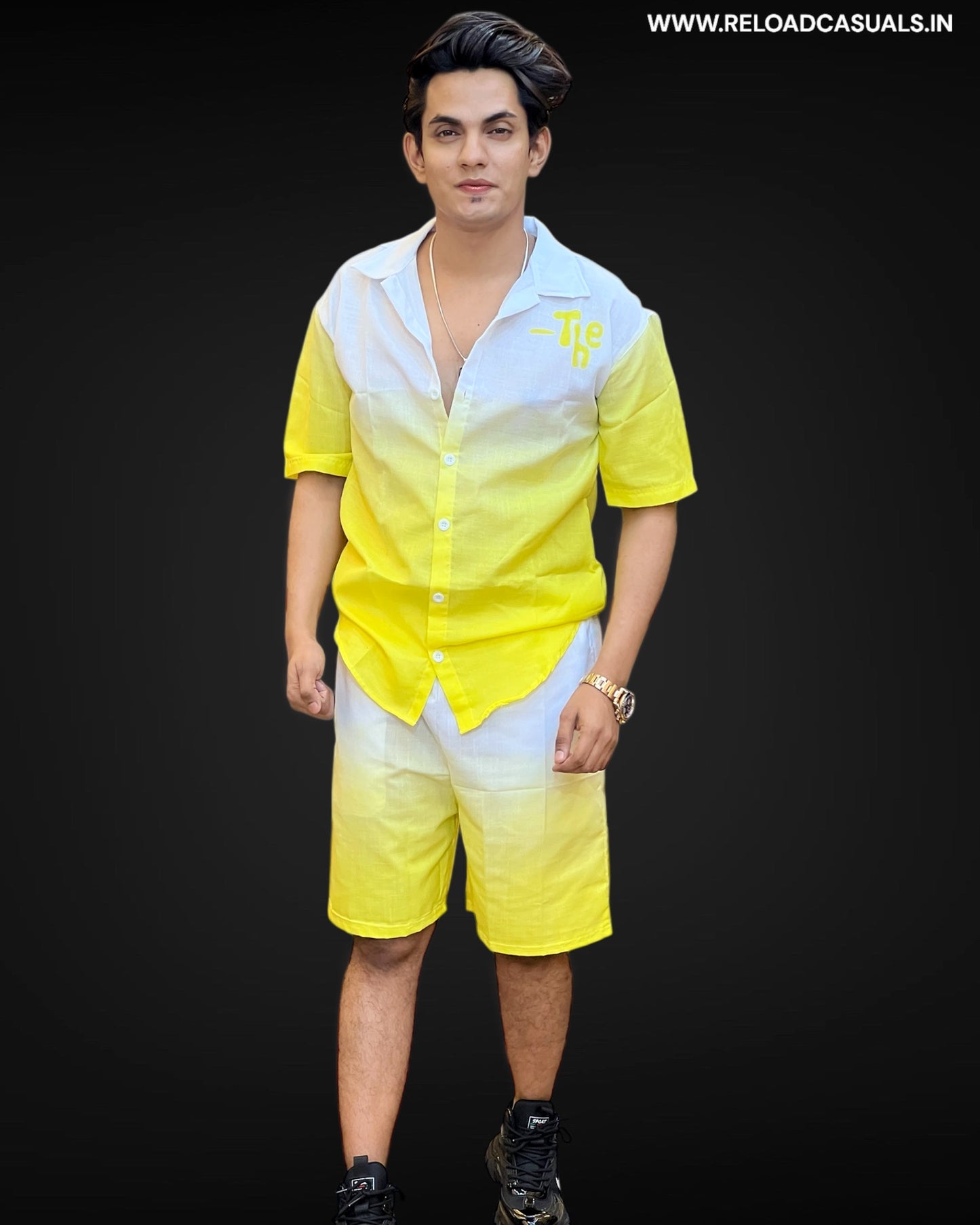 Dual Color Design Co-ord Set