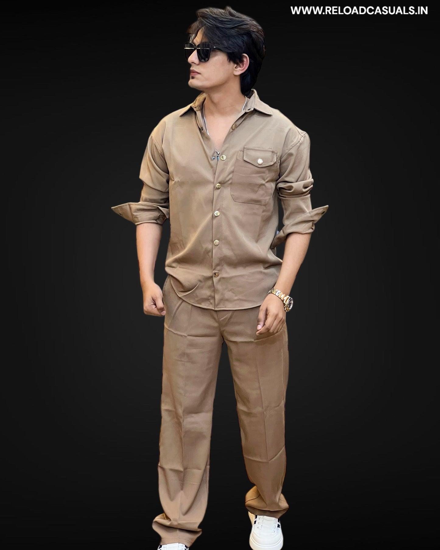 Touch Button Imp Full Track Suit - Combo