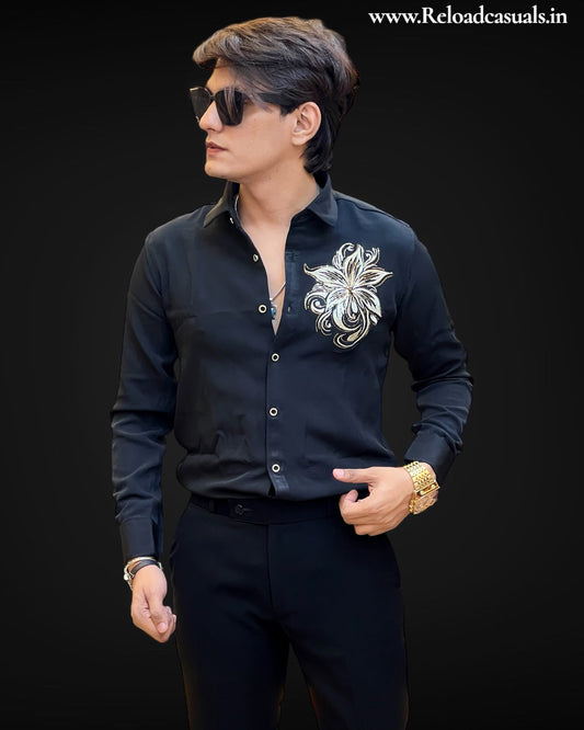 Fresh Flora Embroidered Shirts