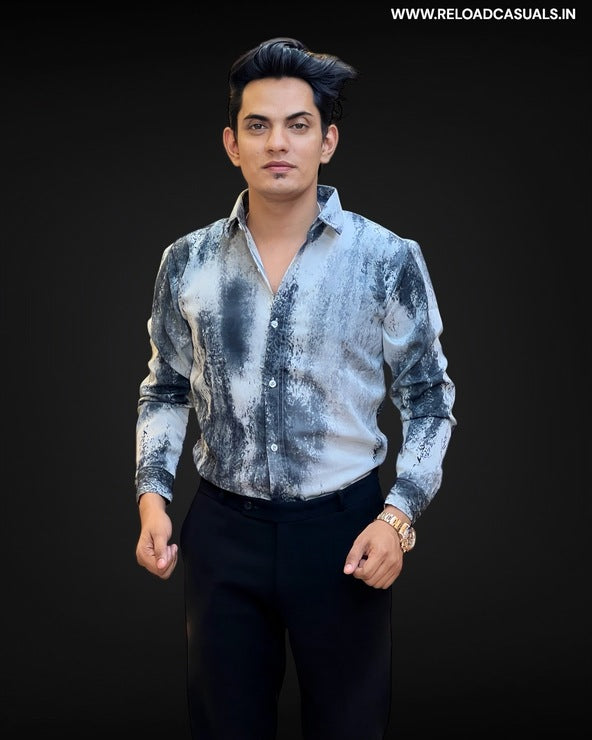 Crushed Printed Imp Shirt