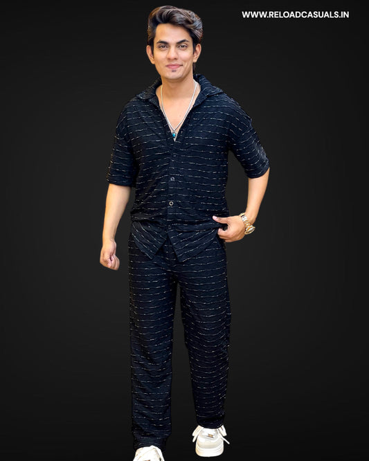 Shadow Stripe Edition Full Track Suit - Combo