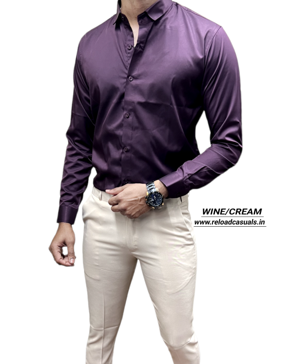 Cream Pant Matching Shirt | Cream Pant Combination - TiptopGents | Colored  pants outfits, Blue colour shirt, Smart casual outfit