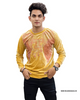 T Pattern Velvet Imp T-Shirt - Yellow
